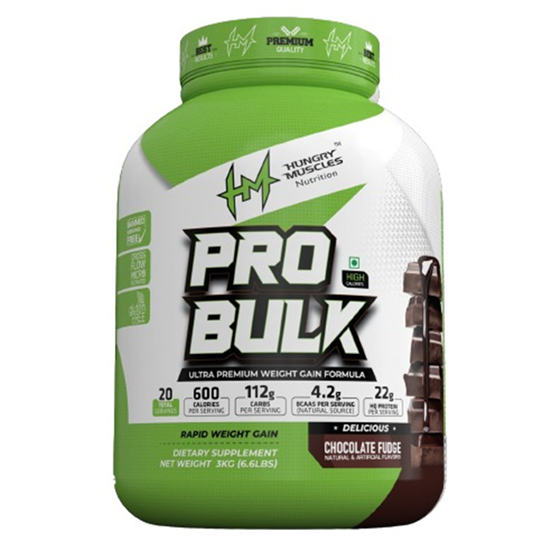 HUNGRY MUSCLES NUTRITION PRO-BULK - 5 Lbs