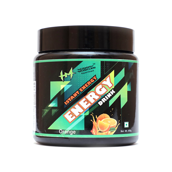 HUNGRY MUSCLES NUTRITION INSTANT ENERGY DRINK - 30 Servings