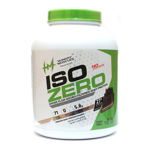 HUNGRY MUSCLES NUTRITION ISO ZERO - 5 Lbs