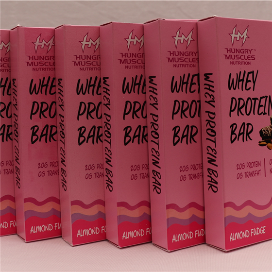 HUNGRY MUSCLES NUTRITION WHEY PROTEIN BARS