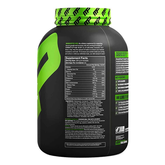 MUSCLE PHARM COMBAT MASS GAINER - 6 Lbs