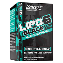NUTREX LIPO 6 BLACK HERS - 60 Caps